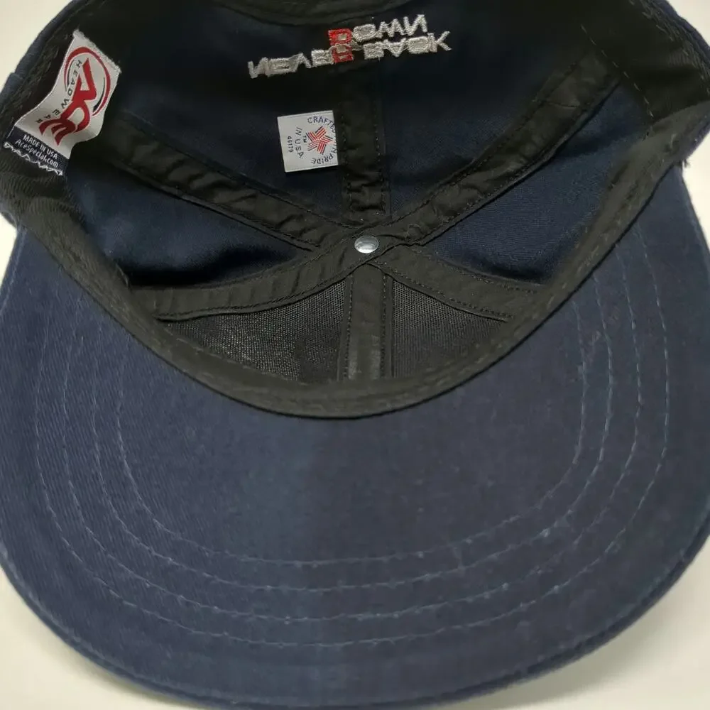 Ace Headwear Snapback Hat Blue One Size DeSantis 2024 Made in USA Embroidered